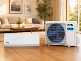 SAJA 34,000 BTU Mini Split Heat Pump System, 220V, R-32, 17.0 SEER2