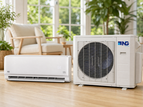BLU+ Single Zone 12K 220V system, sunroom