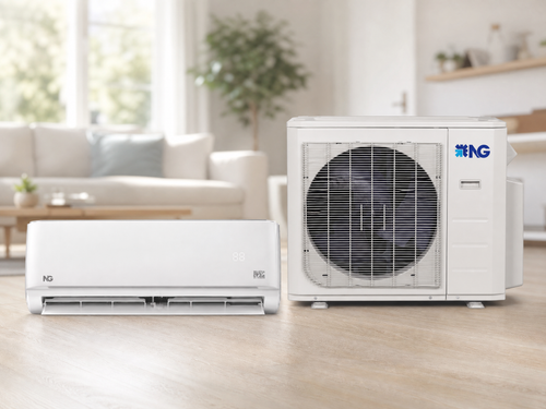 BLU+ Single Zone 12K 115V system, living room