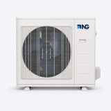 EZ Central 36,000 BTU Ducted Mini Split Heat Pump System, Air Handler + Condenser, 115/220V, R-454B, 16.1 SEER2