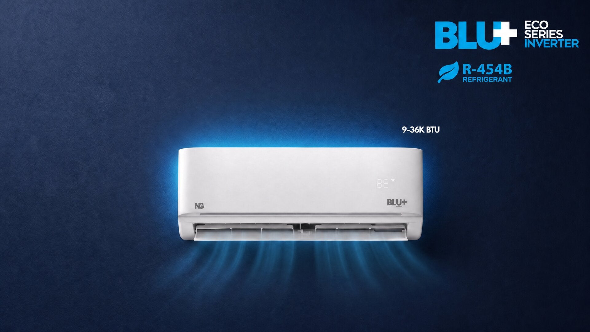 NG inverter heat pump installed in a US home